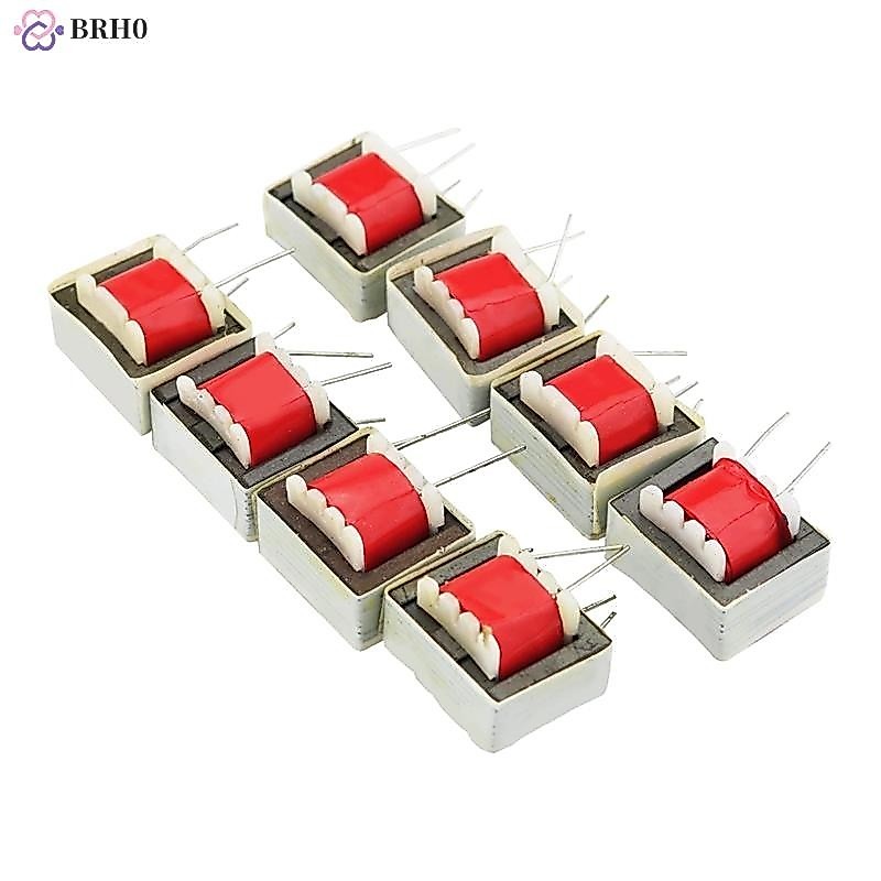 10 Transformador De Áudio PCS EI14 Isolamento Transformadores 600 : 600 Ohm 1 : 1 EI14/EI-14 De Alta Eficiência Para Transformação