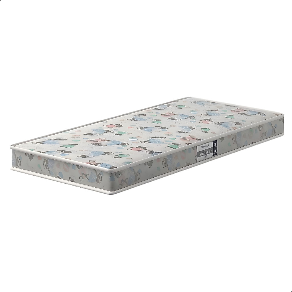 Colchão Infantil Para Berço 130x70x7cm Americano Espuma Antialérgico Impermeável Bebê Chiqueirinho