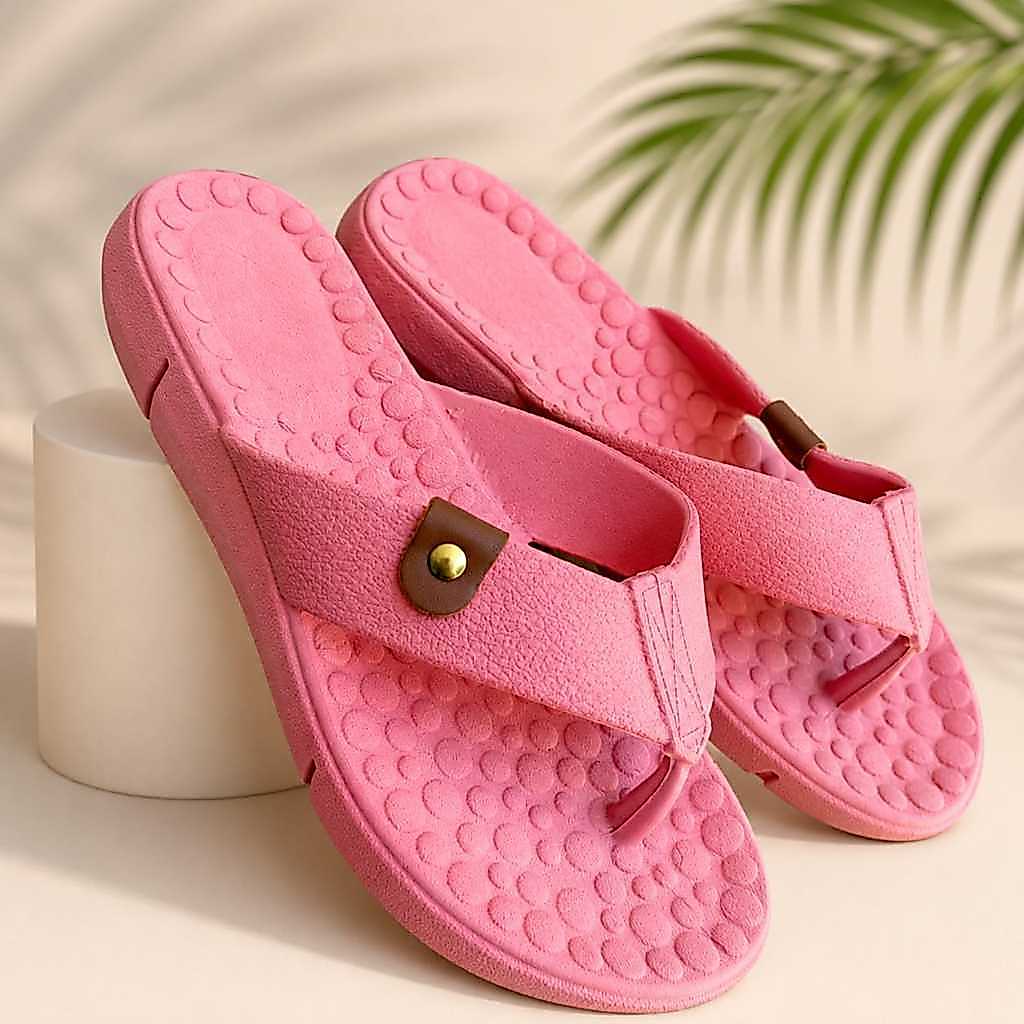Chinelo Ortopédico Feminino Mondal Confortável Leve Macio Antiderrapante Design Anatômico Palmilha Massageadora