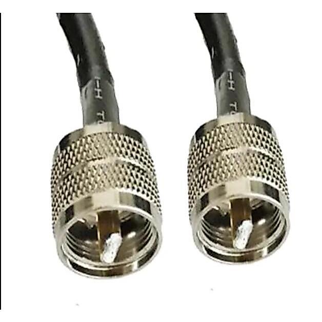 1pc LMR400 Cabo Coaxial UHF Macho Para PL259 Plug Conector RF Antena LMR-400 Rádio Presunto 1/2/3/5/10/15m