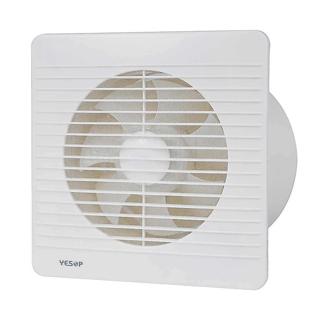 Exaustor Para Banheiro 15cm 150mm Com Grade Anti Insetos Bivolt Ventisol Bivolt YESOP
