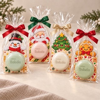 24 Unidades Cartão Natalino para Lembrancinha de Natal | 4 Modelos