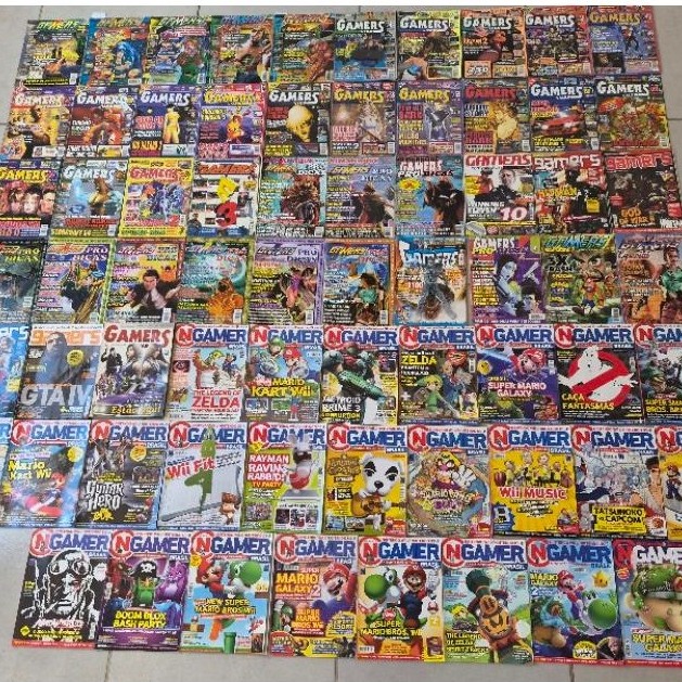 Revistas Playstation, Gamers, NGamer, Nintendo World
