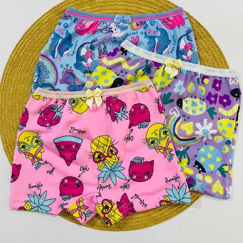kit 10 calcinha box infantil malha fria confortável calcinha Box conforto e qualidade