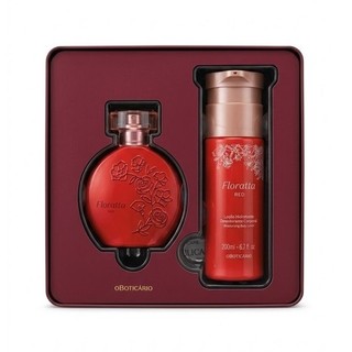 Kit floratta red colonia 75ml+ loção 200ml Oboticario