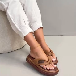 Papete Feminina Blogueira moda Charmosa Confortável leve macia