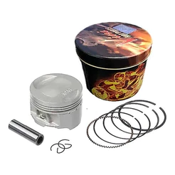Pistão e Aneis Titan/ Fan 125 4.00 2002/2008 Vini
