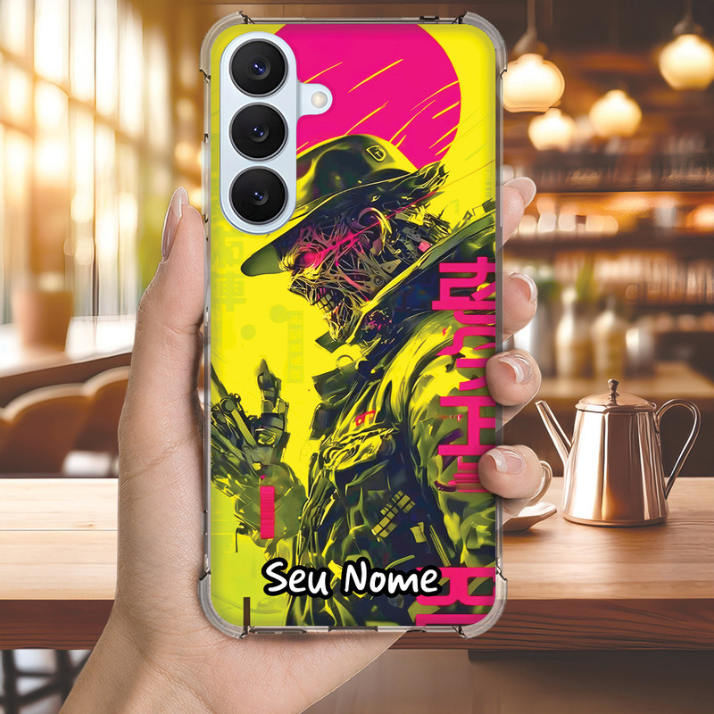 Capa Capinha GALAXY A32 A31 A30 A25 A24 A23 A22 A21 A20 Anti-impacto Personalizada rock IRON MAIDEN nome (3562)
