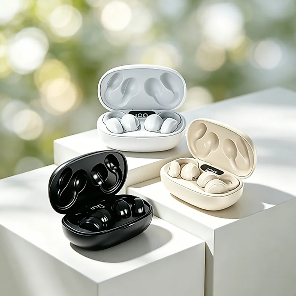 Fone de Ouvido Sem Fio X58, Redução de Ruído, Bluetooth, Display de Energia LDE, Fones Intra-Auriculares com Microfone,