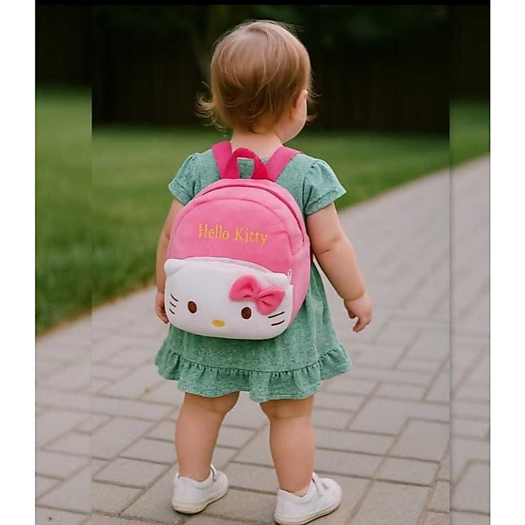 Mochila escolar jardim de infância Hello Kitty 25cm, mochila infantil, infantil, meninas, bolsa meninas, infantil, bebe