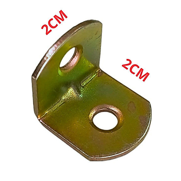 Cantoneira 20x20 para Moveis c/ Parafusos Reforço para Moveis Cantoneira L 20x20 c/ Parafusos