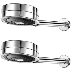 Chuveiro Docol Technoshower Redondo Parede Cromado Kit 2 Pçs