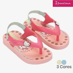 Chinelo Baby Ipanema Hello Kitty Feminino - Original