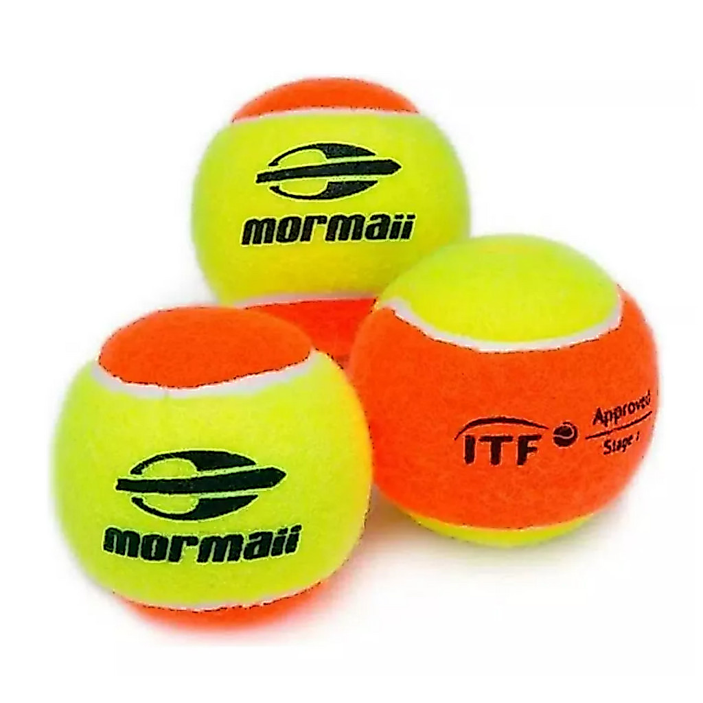 Bola Beach Tennis Bolinha Mormaii Premium Pack C/3 Unidades