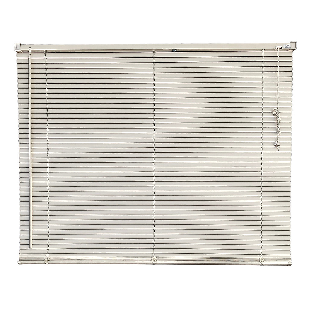 Persiana Horizontal PVC 25mm Bege 120 (L) x 160 (A) cm Cortina