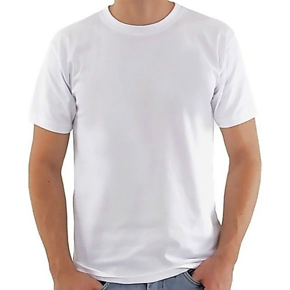Camisa BRANCA 100% algodão básica lisa confortável atacado