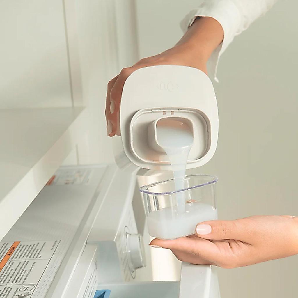 Dispenser de Lavanderia Quadrado Flow Para Sabão em Pó, Amaciante e Sabão Líquido 1,5L DFW400 - Ou · foto 2