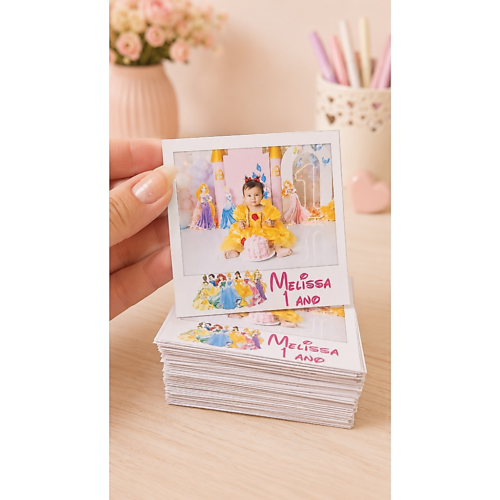 Ímã de Geladeira Personalizado com Foto | Lembrancinha de Aniversário Infantil | Tema Personalizado