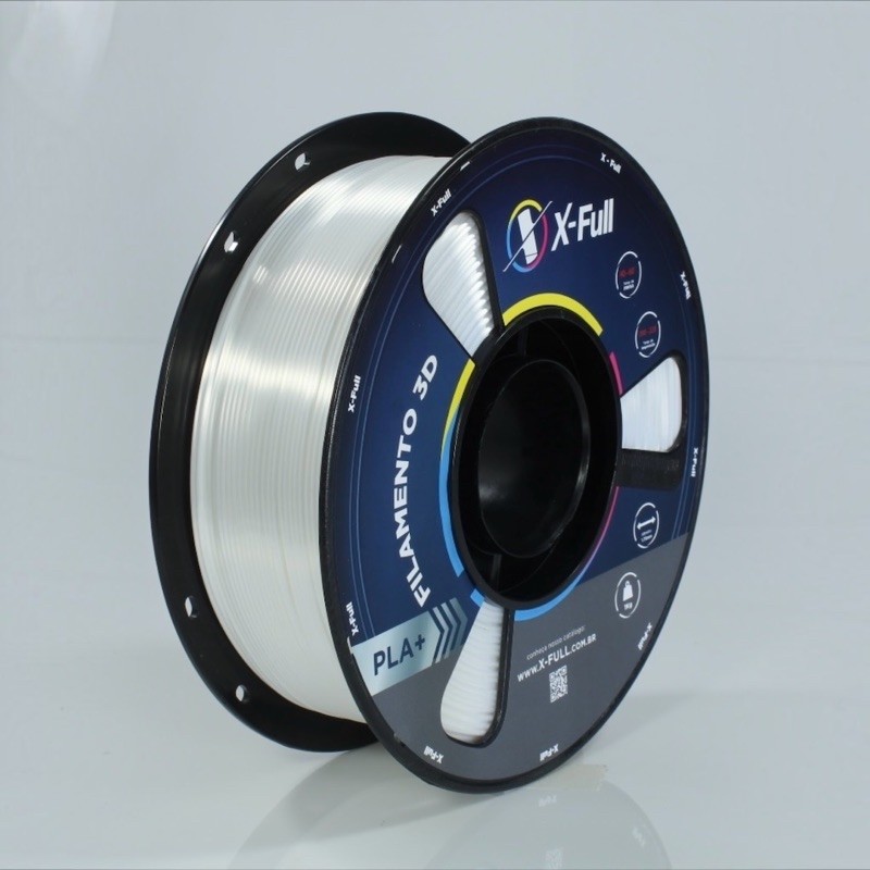 Filamento 3D PLA+ X-Full 1kg Premium - Alta Precisão, Cores Vibrantes (1.75mm)
