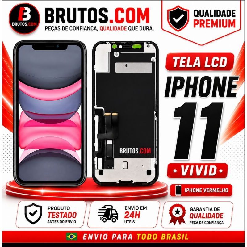 Tela Compatível iPhone 11 Premium Frontal Touch Display Lcd A Pronta Entrega
