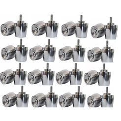 Kit Atacado 10 Pares Pezinho Peso Pcx 150 Aluminio Cromado Universal