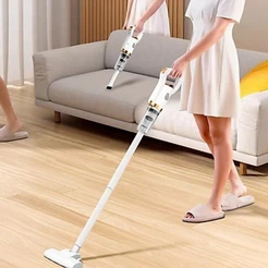 Aspirador de Pó 2 em 1 Limpeza Portátil Sem Fio Multifuncional Para Limpeza De Casa Manual novete