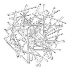 REBITES DE REPUXO, 4 X 6MM, 50 PCS // MTX