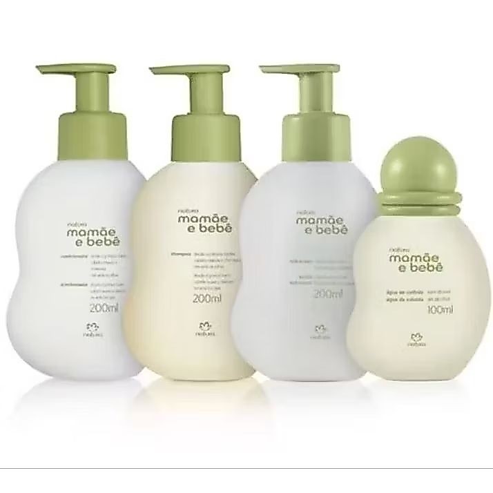 Natura Mamãe e Bebê 200ml - Vegano, Fácil Enxágue, Perfumação Suave