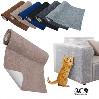 Arranhador Adesivo para Gatos 200x50 cm e 100x50 cm – Carpete Premium para Sofá, Móveis, Parede