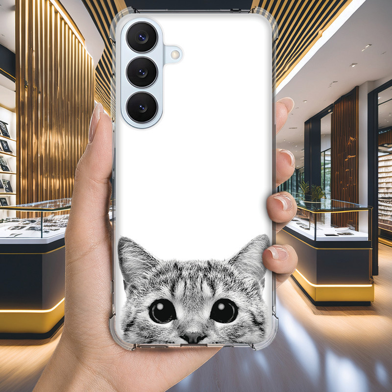 Capa Capinha GALAXY NOTE 20 ULTRA 10 S25 EDGE S24 S23 S22 S21 Anti-impacto Personalizada petz gato GATINHO (2679)