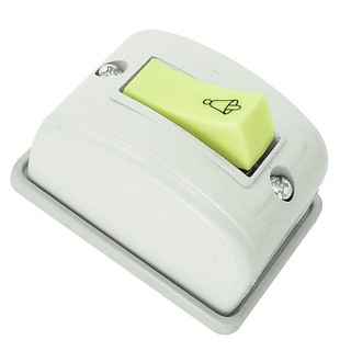 Interruptor 1 Tecla Campainha Retang. Cinza Radial 1801.058