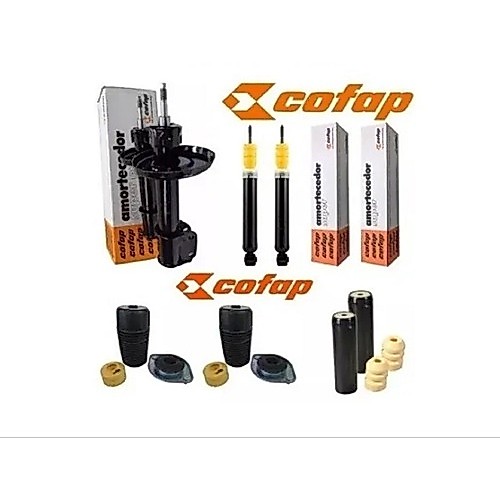 4 Amortecedores Cofap + Coxim Batente Corsa/celta