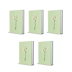 Kit Bíblia Sagrada | NVI | Lírio | Capa dura | Letra Media | 5 unidades