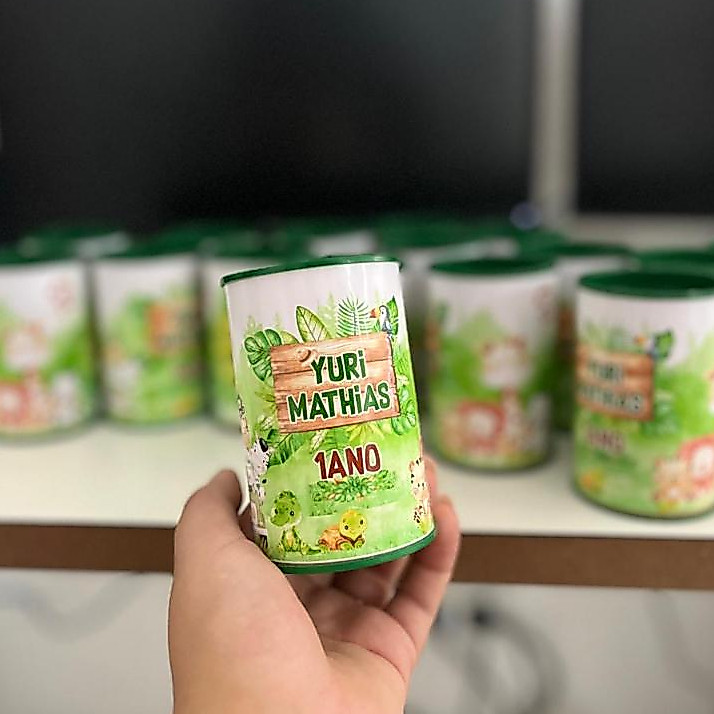 Kit 20 Cofrinhos lembrancinha Cofre Personalizados - TODOS OS TEMAS E CORES  Festa Aniversário Infantil, Chá De Bebê