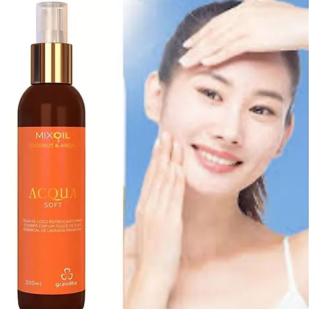 Acqua Soft 200ml Água De Coco Refrescante Rosto,corpo Grandha