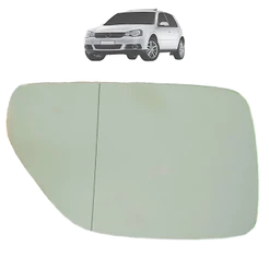 Lente Vidro Espelho Com Base Retrovisor Golf 2007 Até 2011