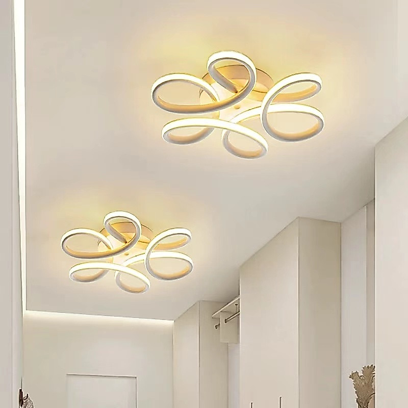 Luzes De Teto LED De 3 Cores Modernas Para Corredores , Salas De Estar , Quartos , Cozinhas