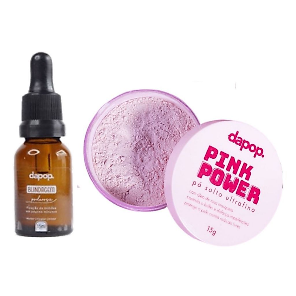 Kit Blindagem 15ml + Pó Rosa Mosqueta - Dapop
