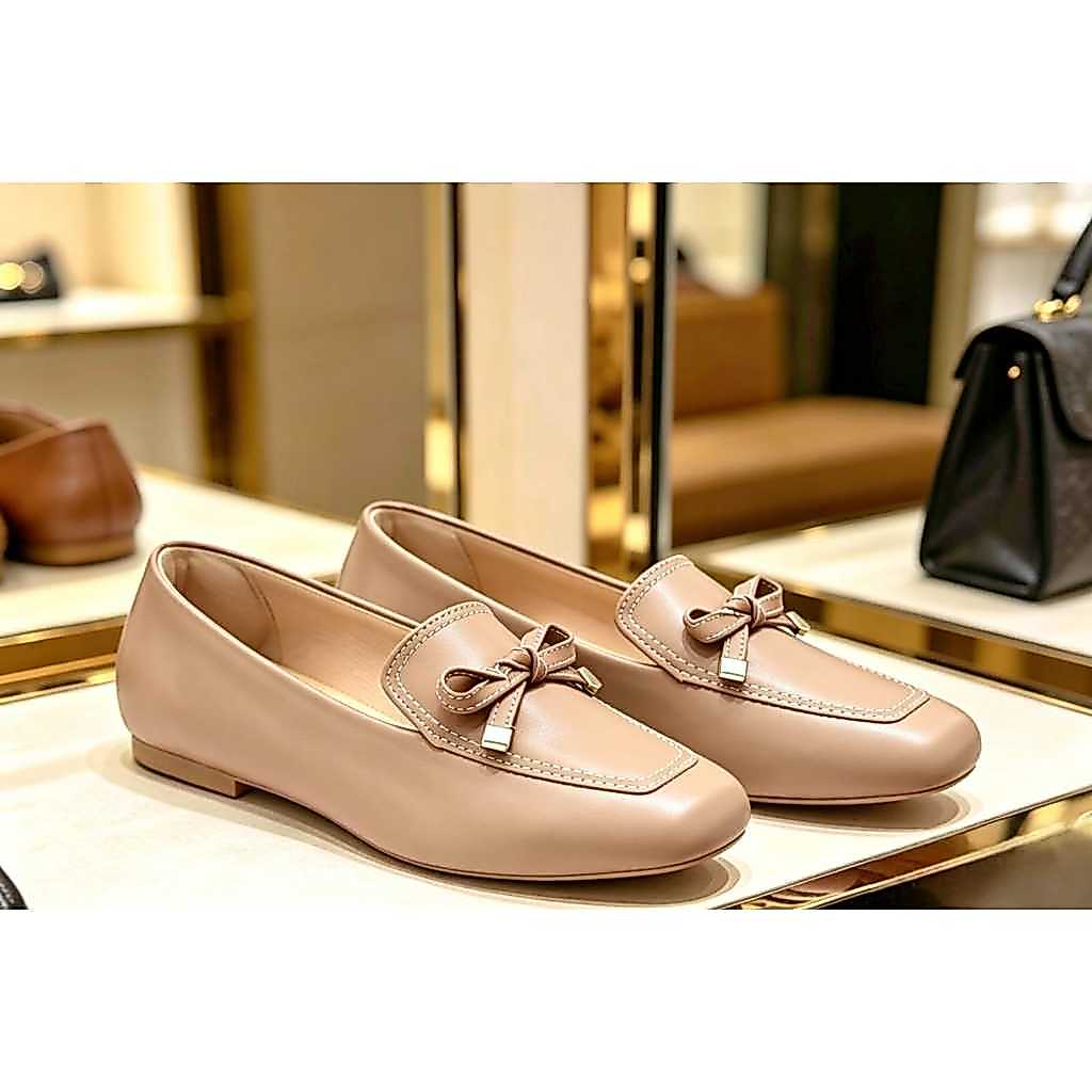SAPATILHA FEMININA MOCASSIM FEMININO CONFORTÁVEL NUDE
