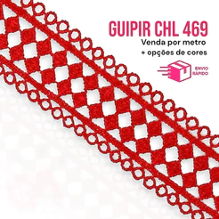 Renda Guipir CHL-469 - 3,5 cm - 1 metro