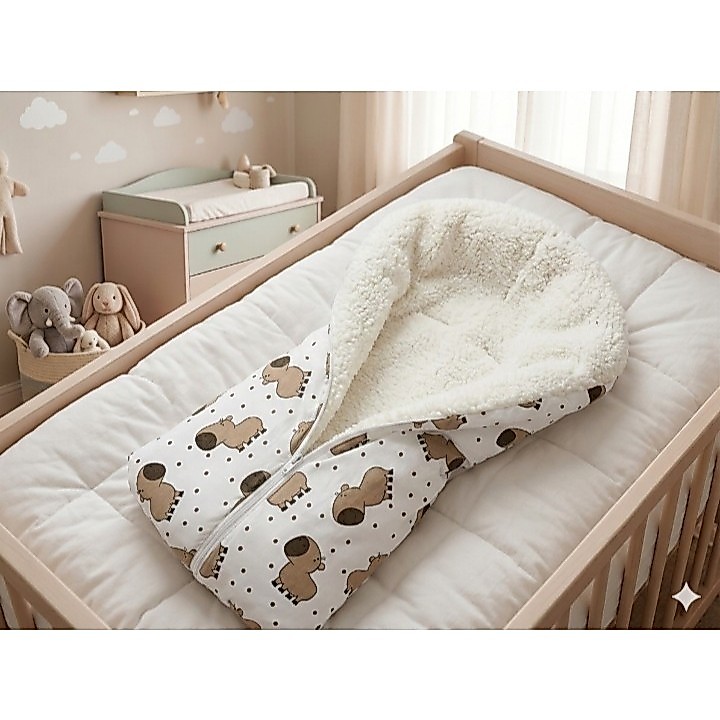 Saco de Bebe Dormir com Ziper.