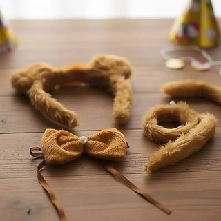 Kit Tiara Leão 3 Peças | Cosplay, Cabelo Maluco, Infantil, Festa Fantasia, Carnaval, Apresentações, Happy Halloween