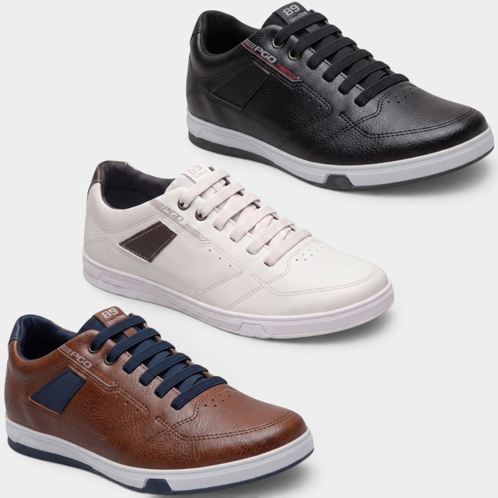 Tênis Pegada Pgd Microfibra Masculino Casual Original