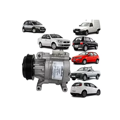 Compressor Ar DELPHI Palio / Uno / Idea / Punto / Strada 1.0/1.3/1.4 Novo LACRADO *
