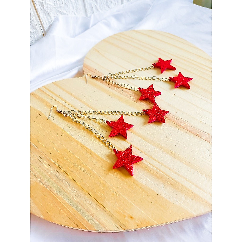 Brinco Estrelas - temos todas as cores  - Carnaval - Fantasia- Bloquinho - Halloween