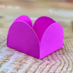 50~350 Forminhas Para Doces Rosa Chiclete 4 Pétalas 10.92 (Nc Toys Simples)// (CHOCO)