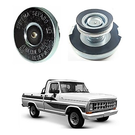 Tampa Radiador Selado F1000 E F4000 1993 A 1998 Mf18