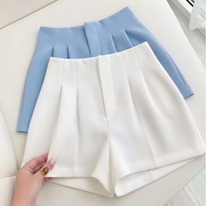 Kit 2 Shorts Alfaiataria Feminino – Elegância e Conforto em Dobro