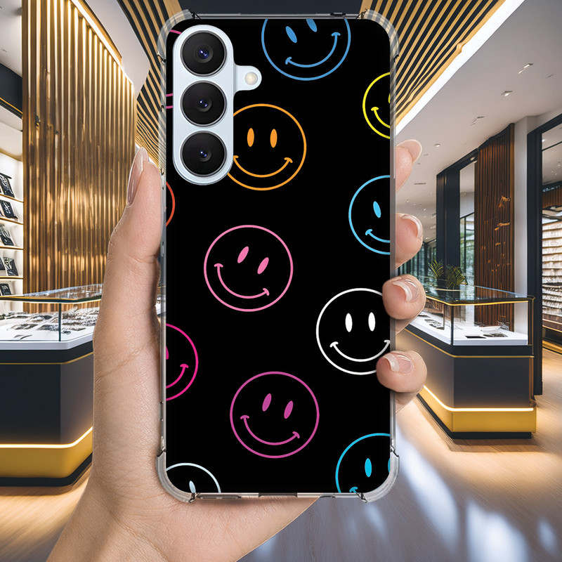 Capa Capinha GALAXY S20 ULTRA S10 S10E LITE 2020 S9 S8 A73 A72 Anti-impacto Personalizada rostinho FELIZES (3278)