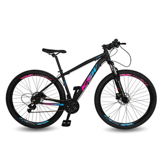 Bicicleta Aro 29 Ksw 24 Marchas Freio Hidráulico e Suspensão